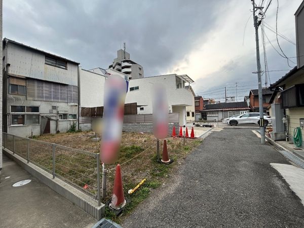 尼崎市西難波町4丁目 土地 前面道路含む外観 尼崎市西難波町4丁目 土地 前面道路含む外観