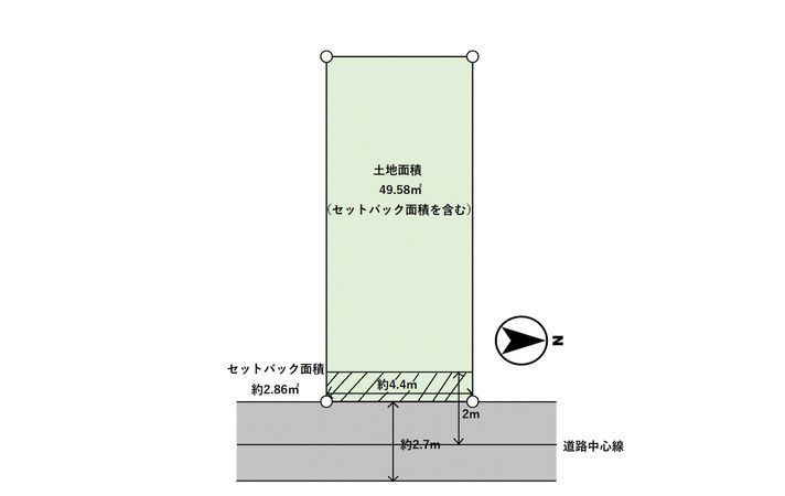 西本町北通5丁目 土地 区画図 西本町北通5丁目 土地 区画図