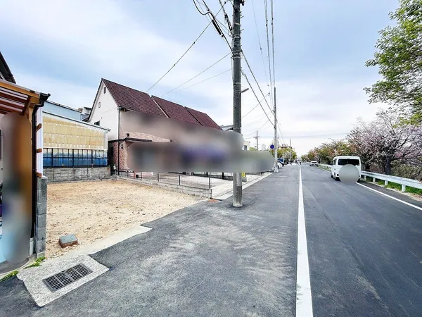 前面道路幅員：約8.0ｍです。