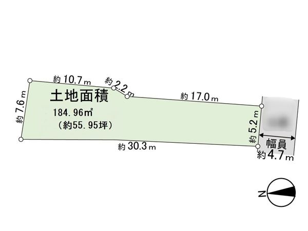 尼崎市塚口町2丁目 土地 区画図 尼崎市塚口町2丁目 土地 区画図
