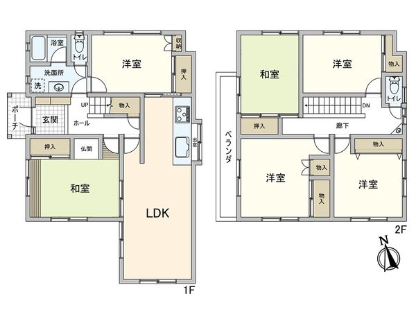 尼崎市南塚口町8丁目 戸建 間取図(平面図) 尼崎市南塚口町8丁目 戸建 間取図(平面図)
