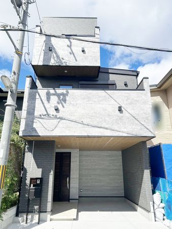 尼崎市東園田町8丁目 新築戸建 外観 尼崎市東園田町8丁目 新築戸建 外観