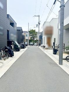 尼崎市瓦宮2丁目 戸建 前面道路含む外観 前面道路含む外観