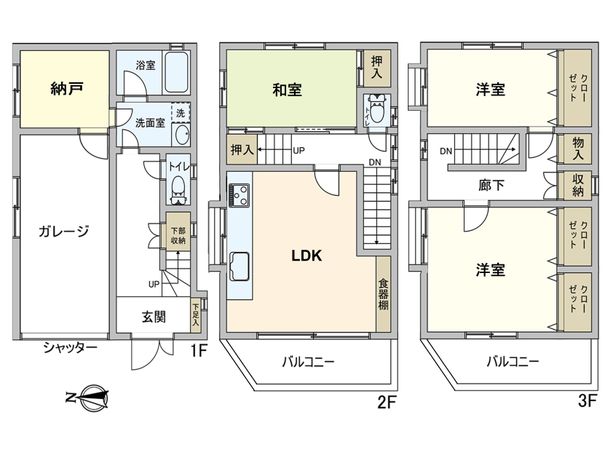 間取図(平面図)