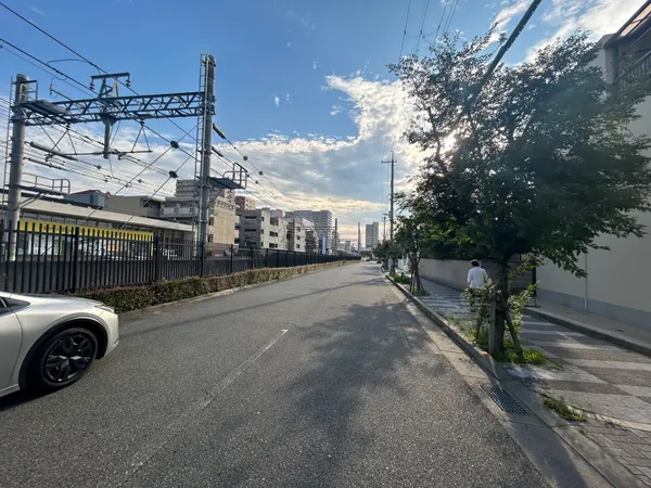 前面道路