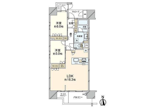 間取図(平面図)