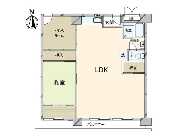 シェトア園田第1 間取図(平面図) シェトア園田第1 間取図(平面図)