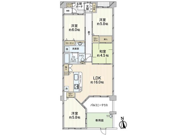 間取図(平面図)