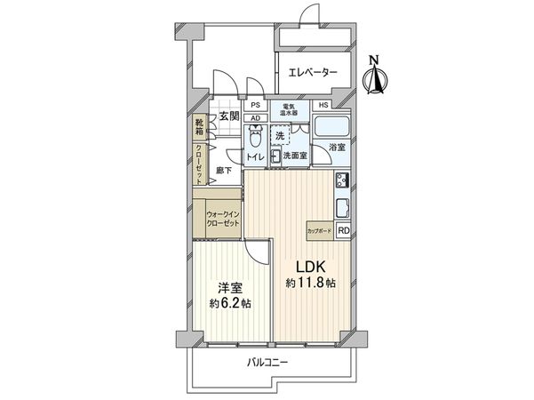 サンマンション塚口第壱 間取図(平面図) サンマンション塚口第壱 間取図(平面図)