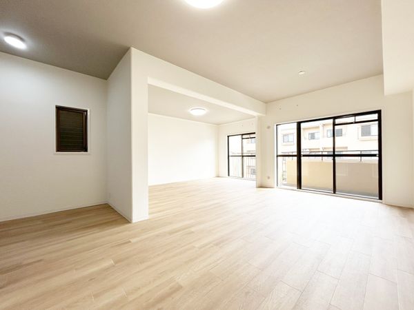 東園田三番館北棟 リビング