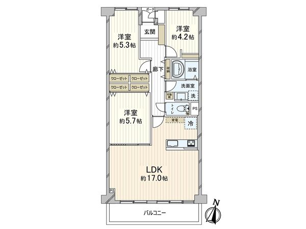 尼崎久々知ハウス 間取図(平面図) 尼崎久々知ハウス 間取図(平面図)