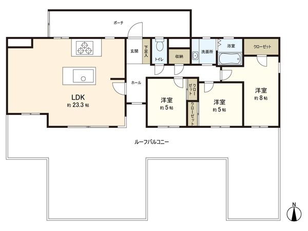 パレ塚口町 間取図(平面図) パレ塚口町 間取図(平面図)