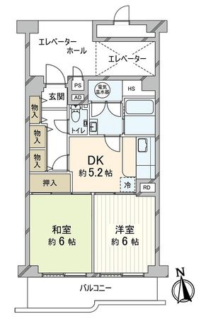 サンマンション塚口 第壱 間取図(平面図) サンマンション塚口 第壱 間取図(平面図)
