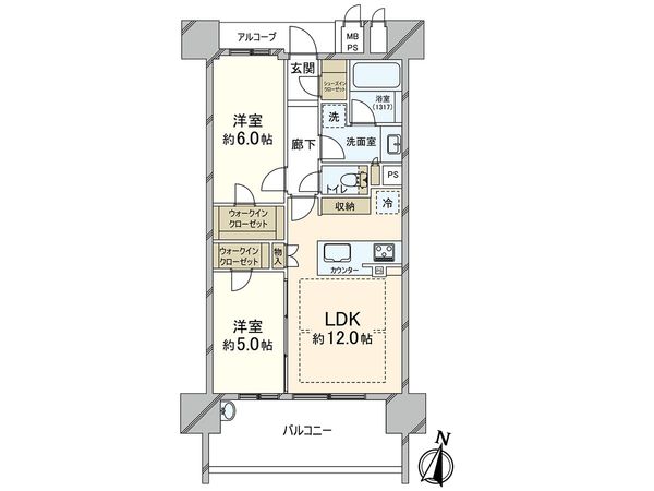 ワコーレ塚口駅前ファーストエンブレム 間取図(平面図) ワコーレ塚口駅前ファーストエンブレム 間取図(平面図)