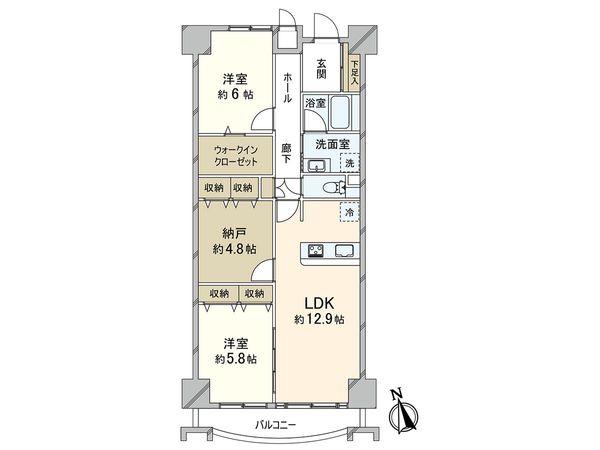 間取図(平面図)