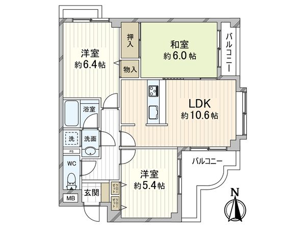 間取図(平面図)