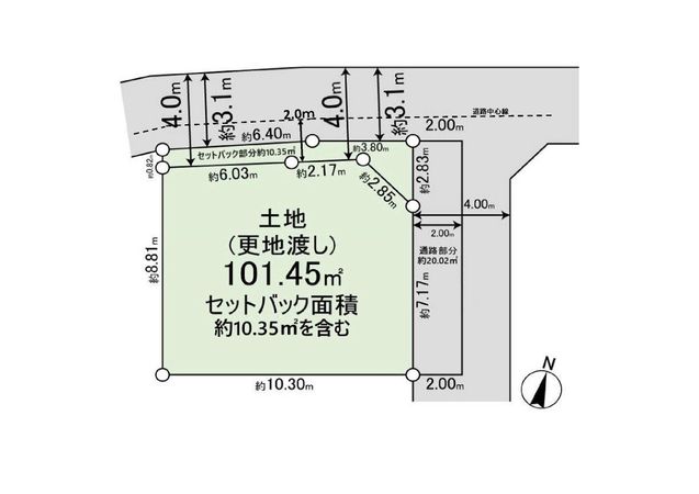 東野4丁目 土地 区画図 東野4丁目 土地 区画図