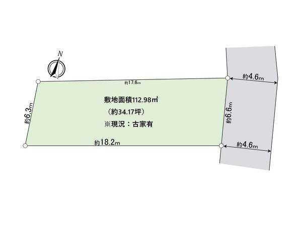 南野5丁目 土地 区画図 南野5丁目 土地 区画図