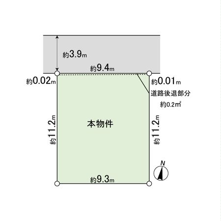 高台一丁目 土地 区画図 高台一丁目 土地 区画図