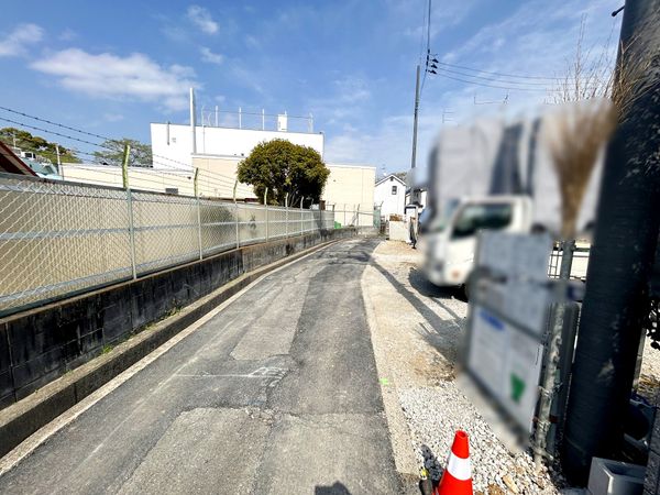高台5丁目 土地(1号地) 前面道路含む外観 高台5丁目 土地(1号地) 前面道路含む外観