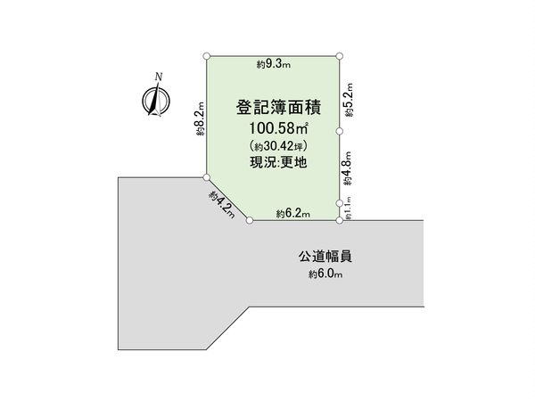 東野1丁目 土地 区画図 東野1丁目 土地 区画図
