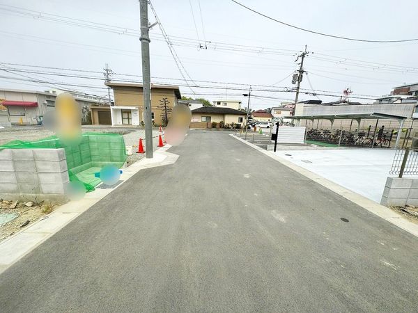 東野1丁目 土地 前面道路含む外観 東野1丁目 土地 前面道路含む外観