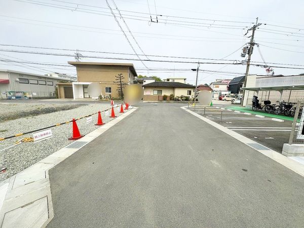 東野1丁目 土地 前面道路含む外観 東野1丁目 土地 前面道路含む外観