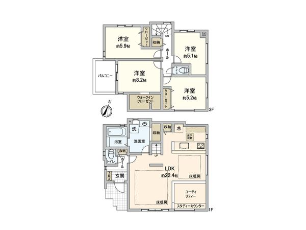 間取図(平面図)