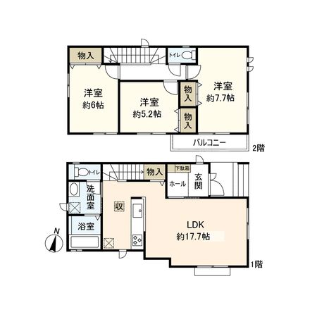 間取図(平面図)