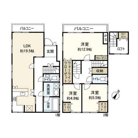 間取図(平面図)