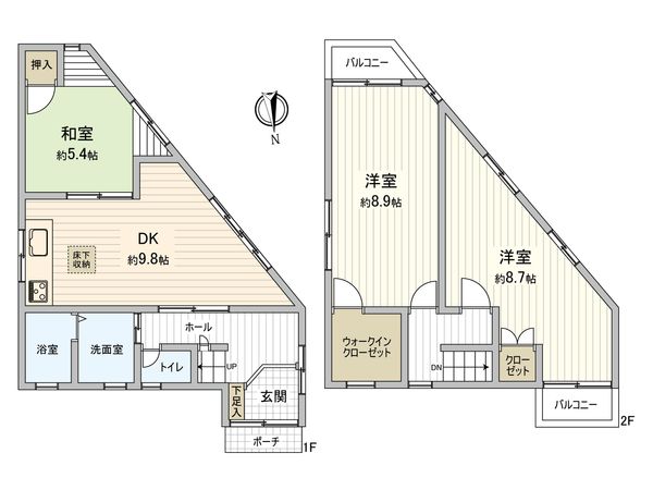 昆陽東6丁目 戸建 間取図(平面図) 昆陽東6丁目 戸建 間取図(平面図)