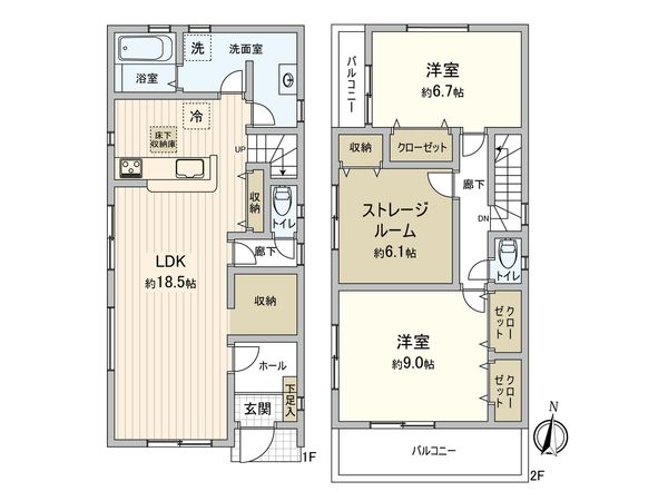 間取図(平面図)