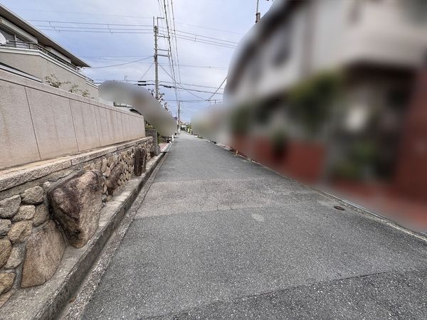 梅ノ木6丁目 戸建 前面道路含む外観 前面道路含む外観
