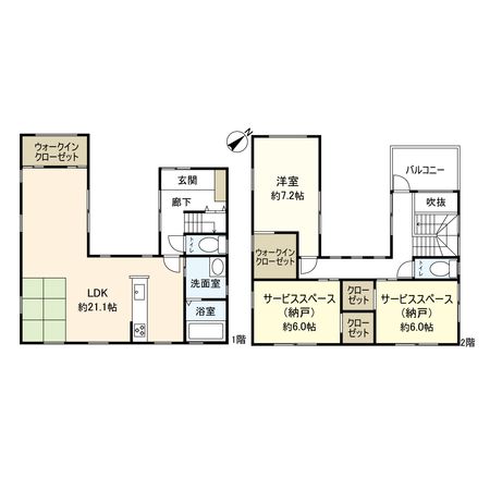 間取図(平面図)