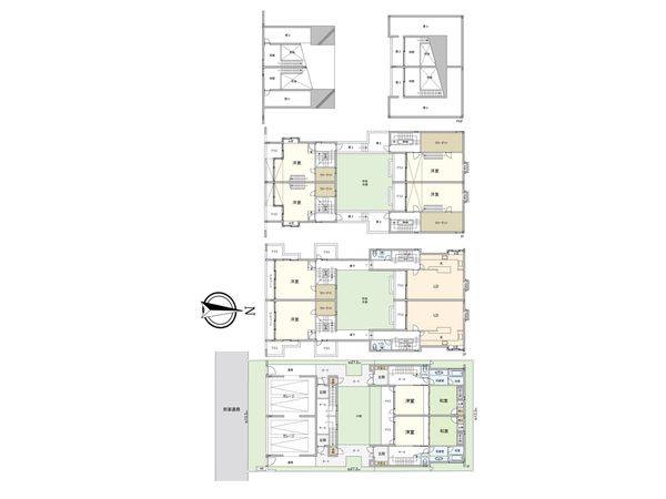 西台4丁目 戸建 間取図(平面図) 西台4丁目 戸建 間取図(平面図)