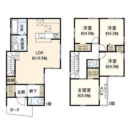 間取図(平面図)