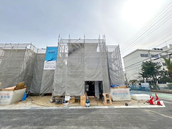 寺本2丁目 新築戸建 16号地 前面道路含む外観 寺本2丁目 新築戸建 16号地 前面道路含む外観