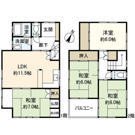 間取図(平面図)