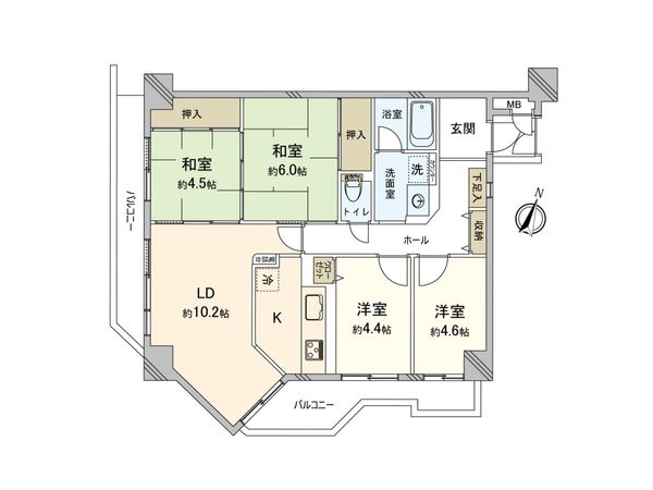 間取図(平面図)