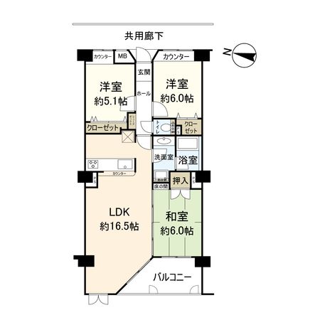 パレ武庫川プルミエールⅣ 間取図(平面図) パレ武庫川プルミエールⅣ 間取図(平面図)