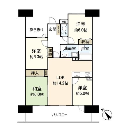 間取図(平面図)