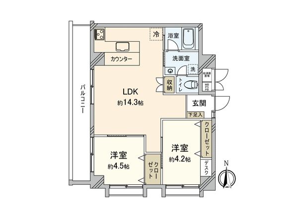 間取図(平面図)