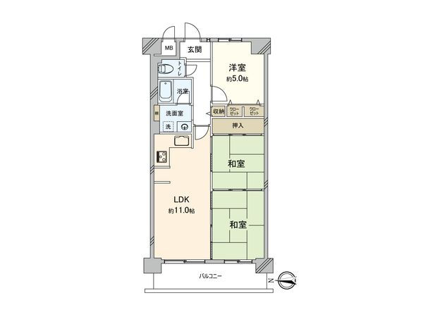 伊丹レックスマンション 間取図(平面図) 伊丹レックスマンション 間取図(平面図)