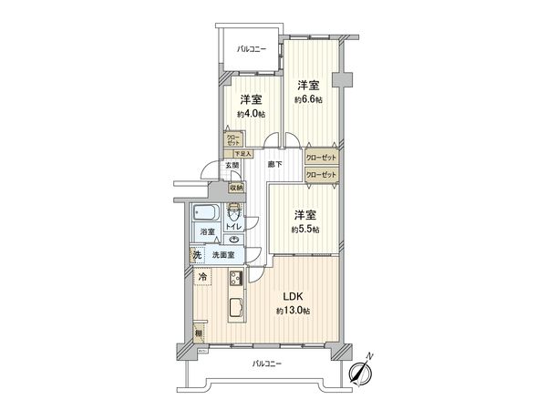 間取図(平面図)