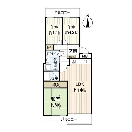 間取図(平面図)