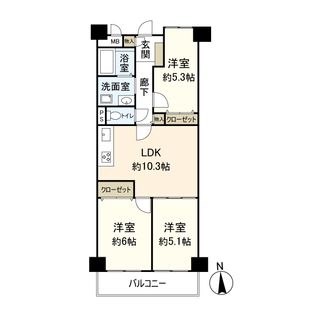 間取図(平面図) 間取図(平面図)