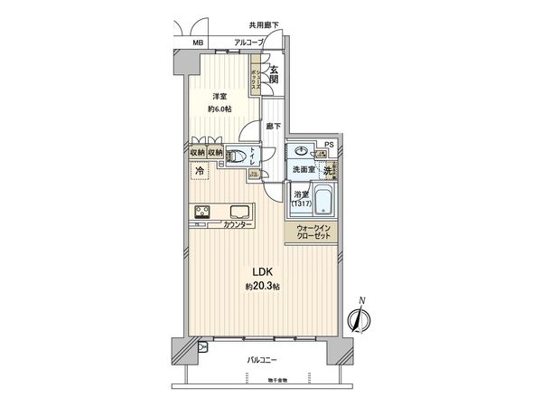 メイツブラン伊丹 間取図(平面図) メイツブラン伊丹 間取図(平面図)
