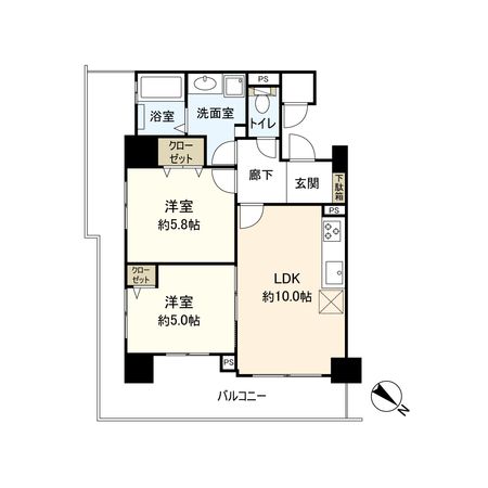 ワコーレ伊丹プレミア 間取図(平面図) ワコーレ伊丹プレミア 間取図(平面図)