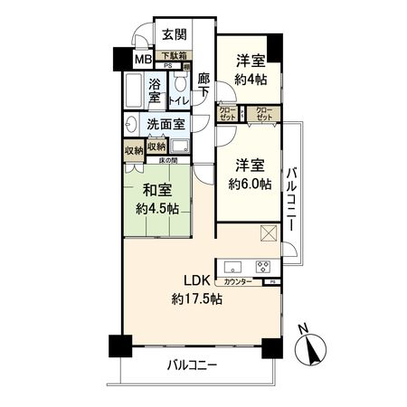 間取図(平面図)