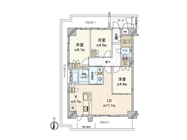 間取図(平面図)